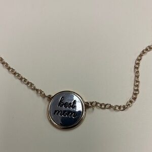 Elegant Gold and Silver 'Best Mom' Bracelet
